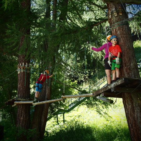 Family Ropes Course Zermatt