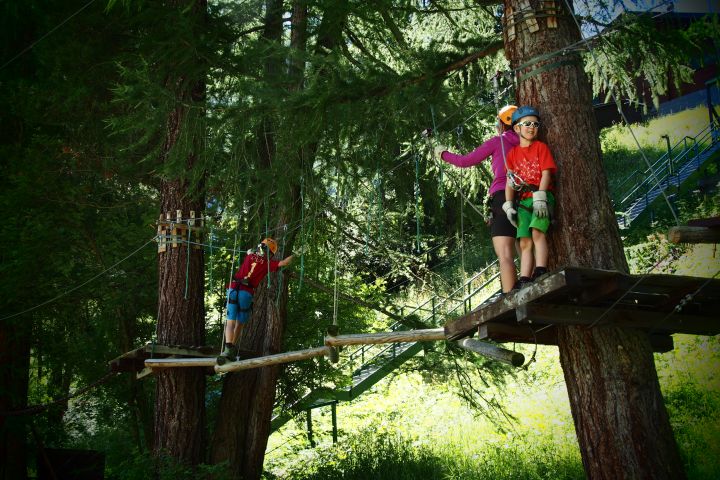 Family Ropes Course Zermatt